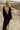 Mare 100% Linen Long Dress Black