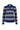 Galante 100% Merino Polo Top Navy Stripes