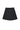 Piccolo Pleated 100% Merino Mini Skirt Black