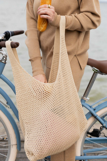 Mare 100% Linen Summer Bag Sand