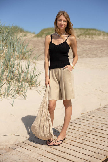Mare 100% Linen Summer Bag Sand