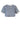 SALANIDA Linen Crop Top in Navy | ENERGIA