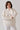 SALANIDA Merino Wool Cable-knit Sweater in White | NONNA