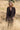 SALANIDA Merino Wool Cardigan and Wide Pants Co-ord in Chocolate Brown | BENE