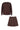 SALANIDA Merino Wool Sweater and Skirt Set in Chocolate Brown | ROTONDO&PICCOLO