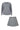 SALANIDA Merino Wool Sweater and Skirt Set in Light Grey | ROTONDO&PICCOLO