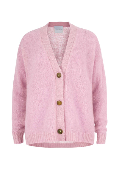 【めるる着用】MIX LOOP MOHAIR KNIT CARDIGANピンク① Fuzzy Mohair Rib Cardigan Knitting Project | Beginner
