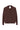 SALANIDA Merino Wool Cardigan in Chocolate Brown | BENE