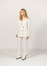 Forza Knitted 100% Merino Blazer White *Limited Edition*