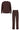Ora & Rotondo 100% Merino Co-ord in Chocolate
