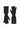 Via 100% Merino Gloves Black