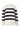 SALANIDA Merino Wool Striped Sweater in White | MARINA