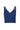 SALANIDA Ribbed Crop Top in Navy | DONNA