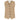 SALANIDA Merino Wool Knitted Waistcoat in Beige | GALANTE