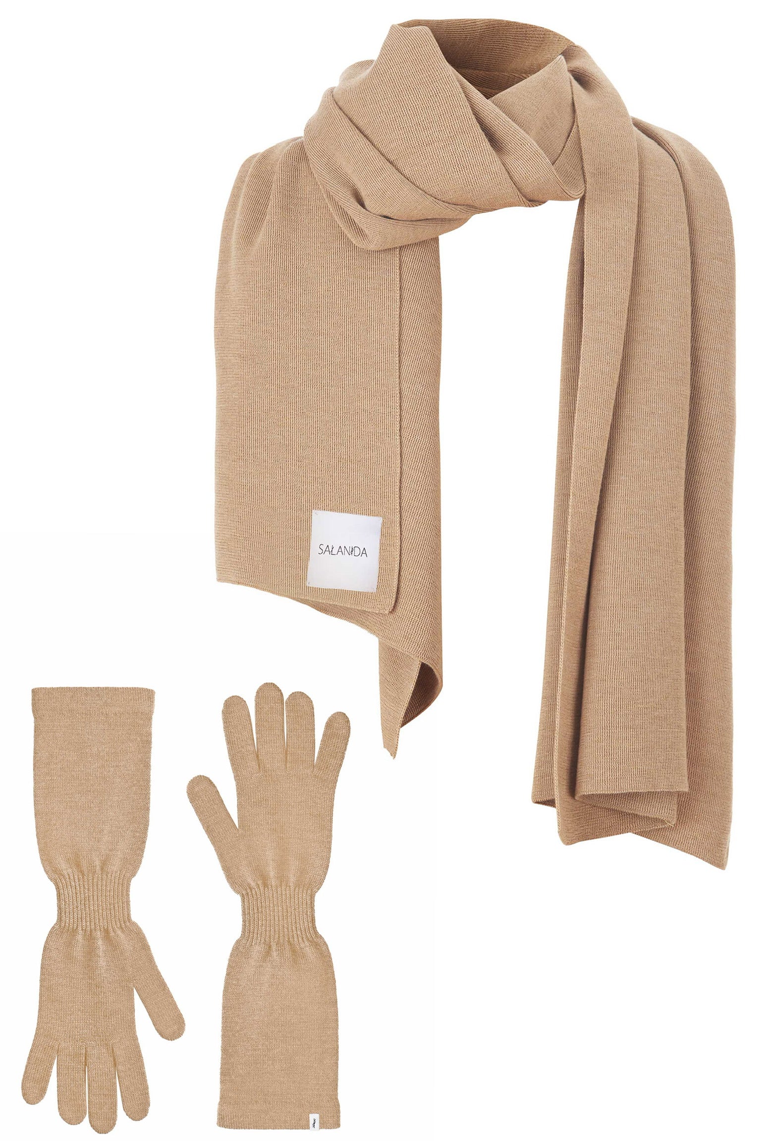 Via 100% Merino Set Beige